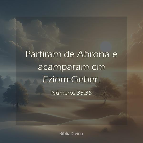 Números 33:35