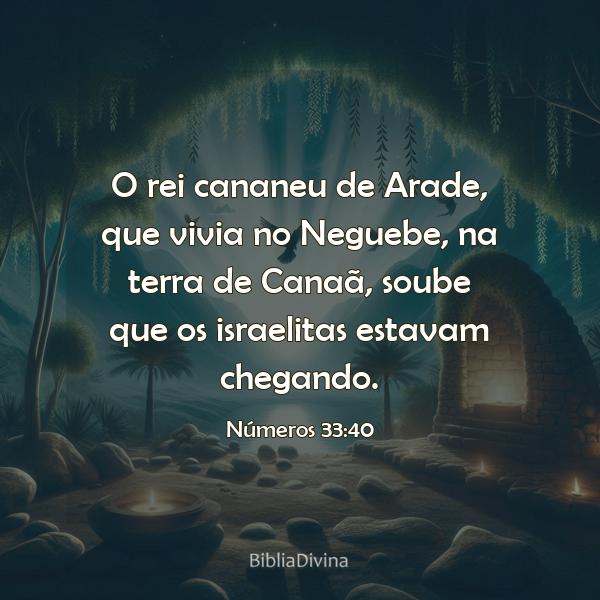 Números 33:40