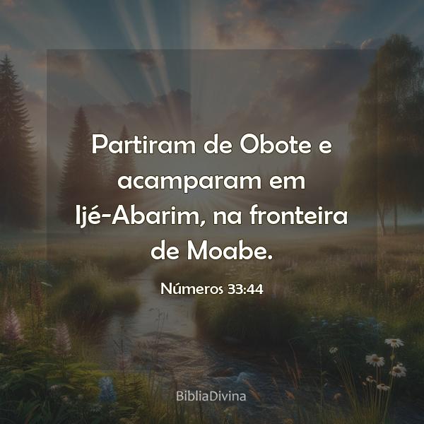 Números 33:44