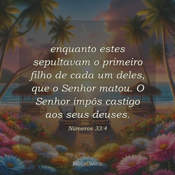 Números 33:4