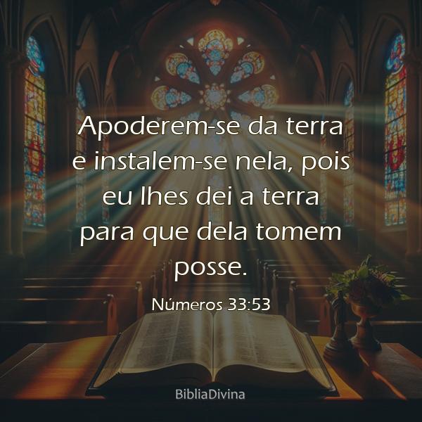 Números 33:53