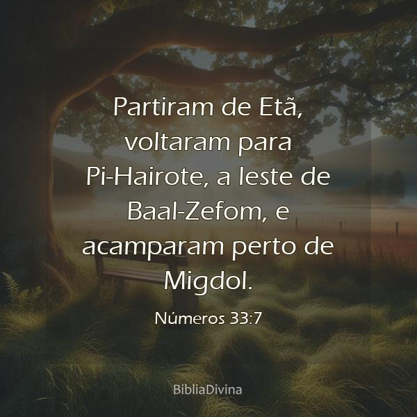 Números 33:7