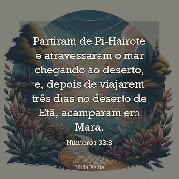 Números 33:8