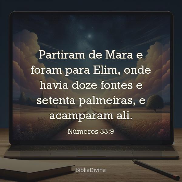 Números 33:9