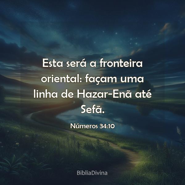 Números 34:10