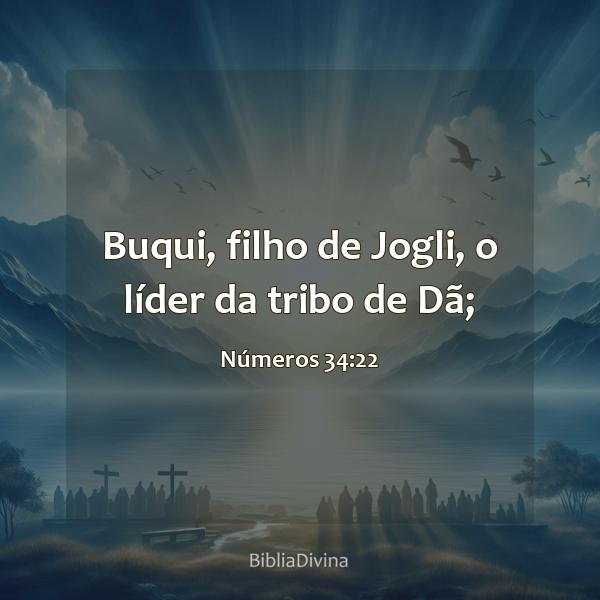 Números 34:22