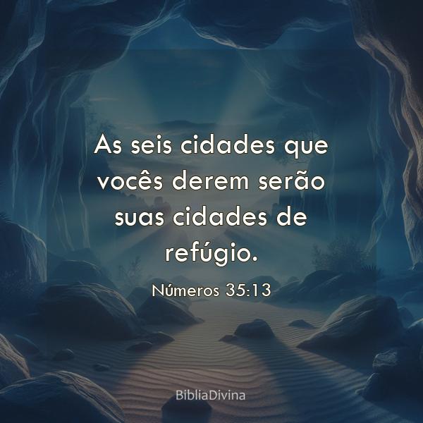 Números 35:13