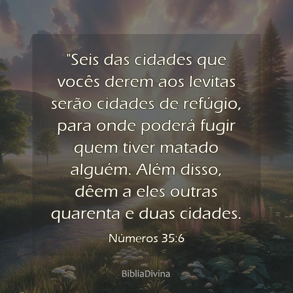 Números 35:6