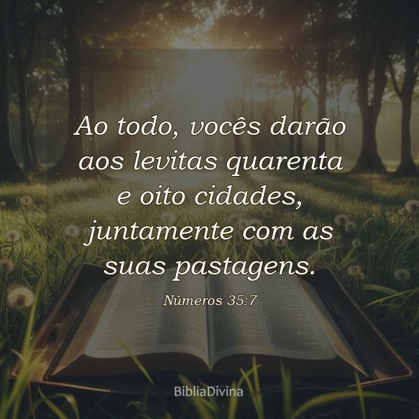 Números 35:7