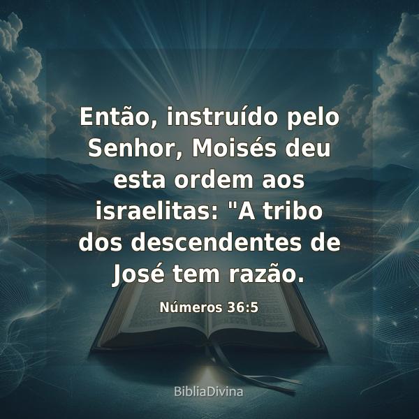 Números 36:5