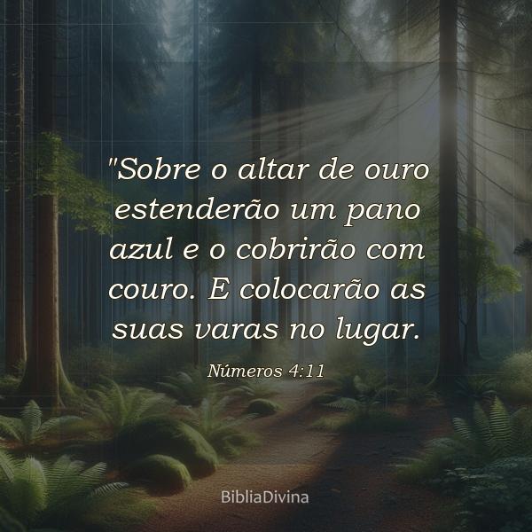 Números 4:11