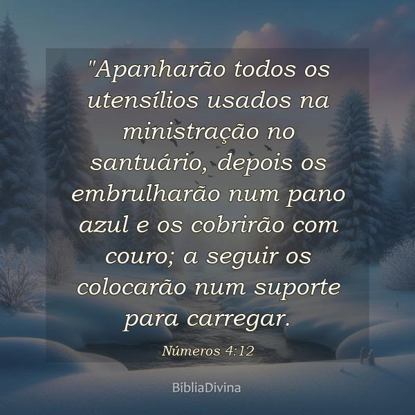 Números 4:12