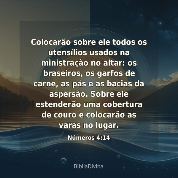 Números 4:14