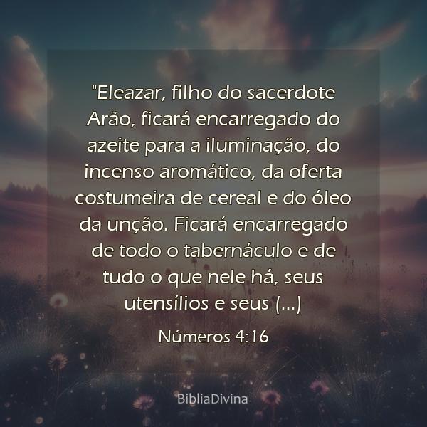 Números 4:16