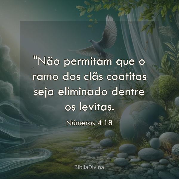 Números 4:18