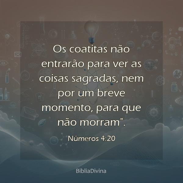 Números 4:20