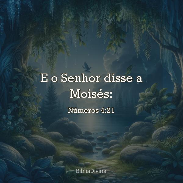 Números 4:21