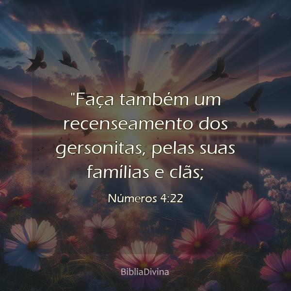 Números 4:22