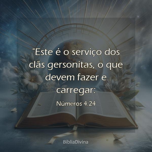 Números 4:24