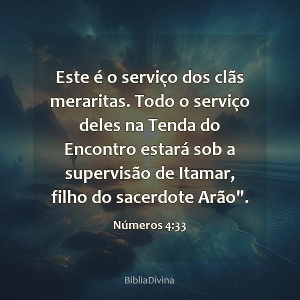 Números 4:33