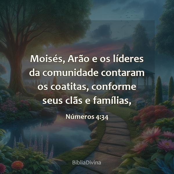 Números 4:34