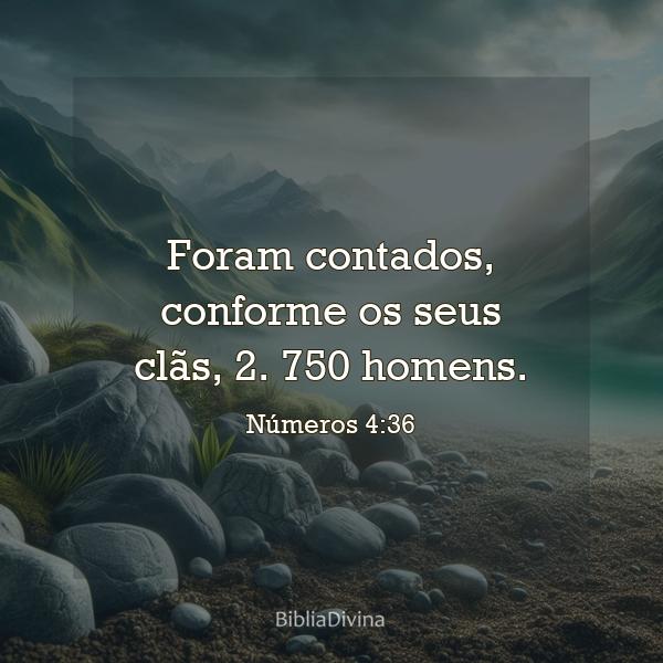 Números 4:36