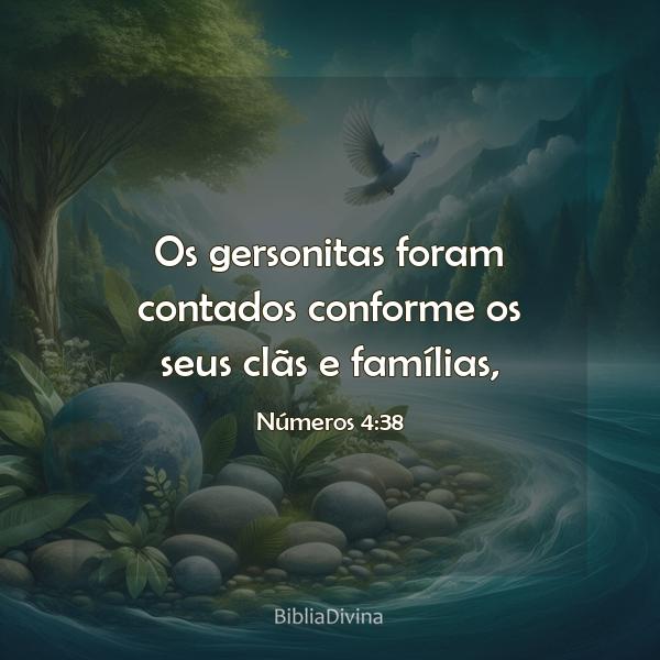 Números 4:38