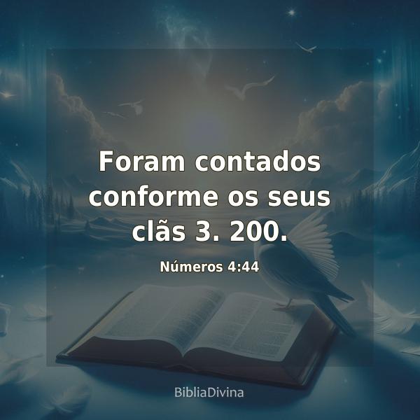 Números 4:44