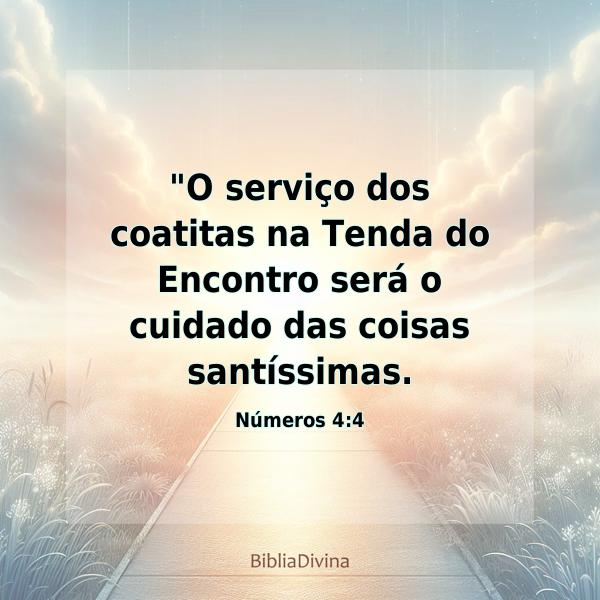 Números 4:4