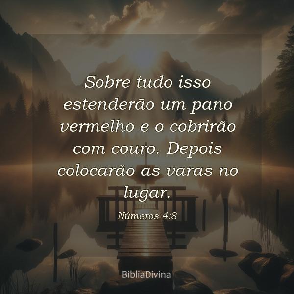 Números 4:8