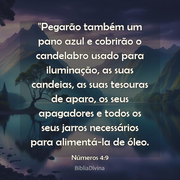 Números 4:9