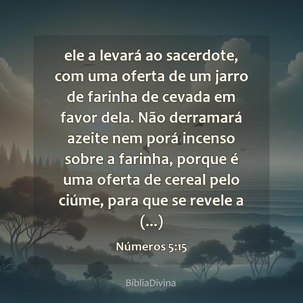 Números 5:15