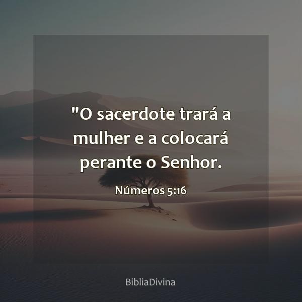 Números 5:16