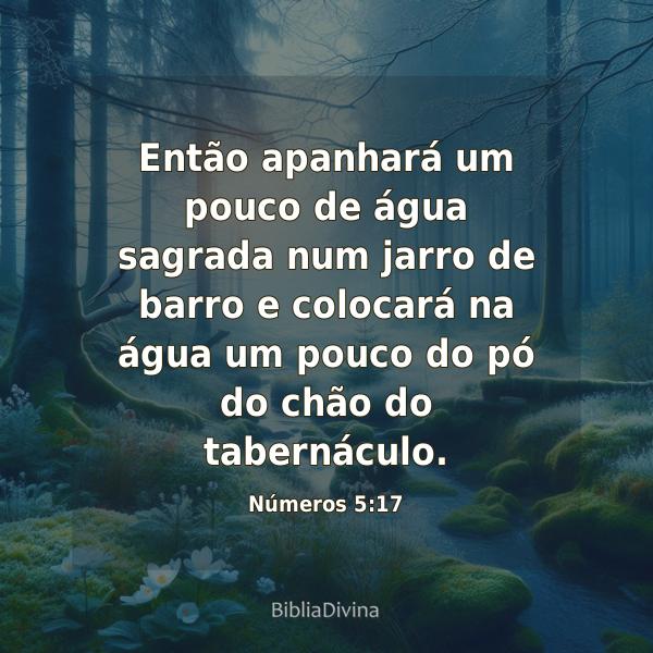 Números 5:17