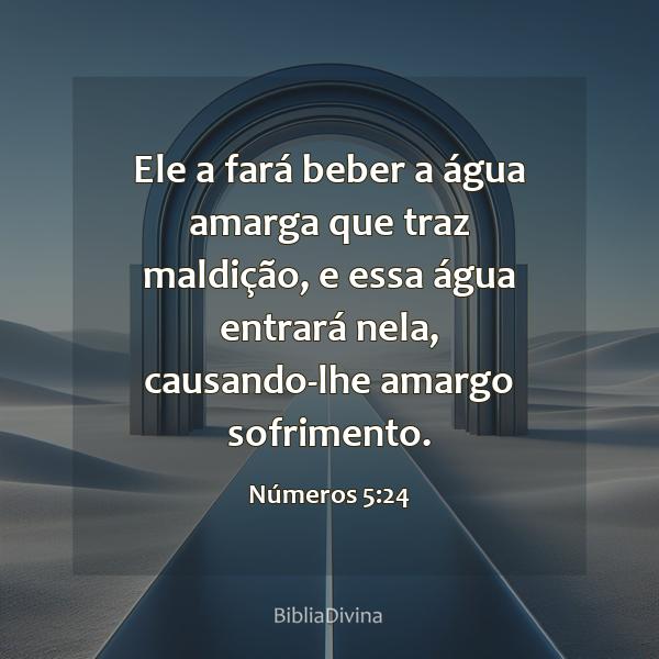 Números 5:24