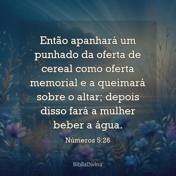 Números 5:26