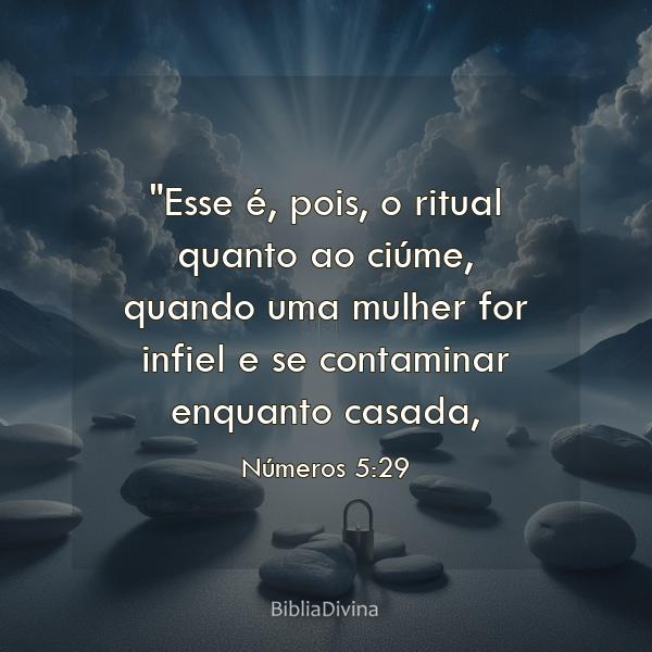 Números 5:29