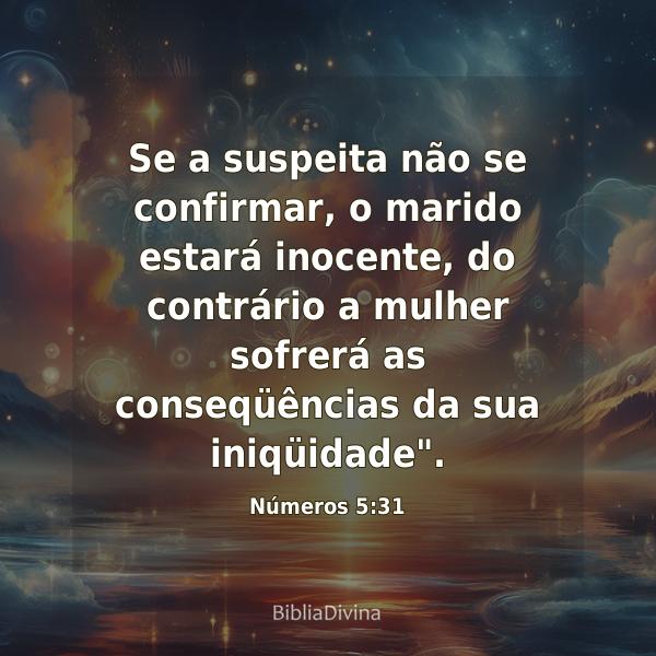 Números 5:31