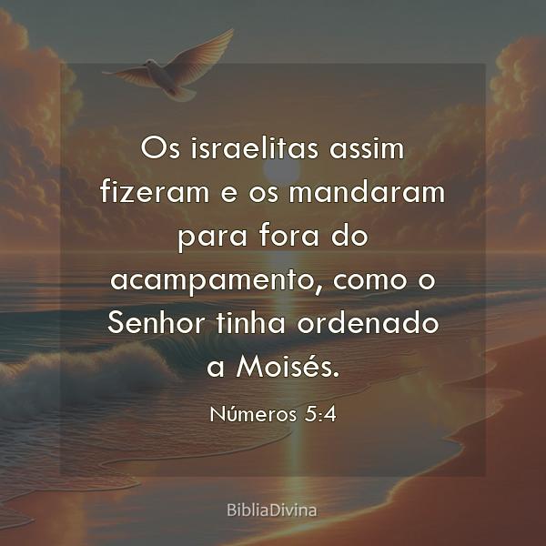 Números 5:4