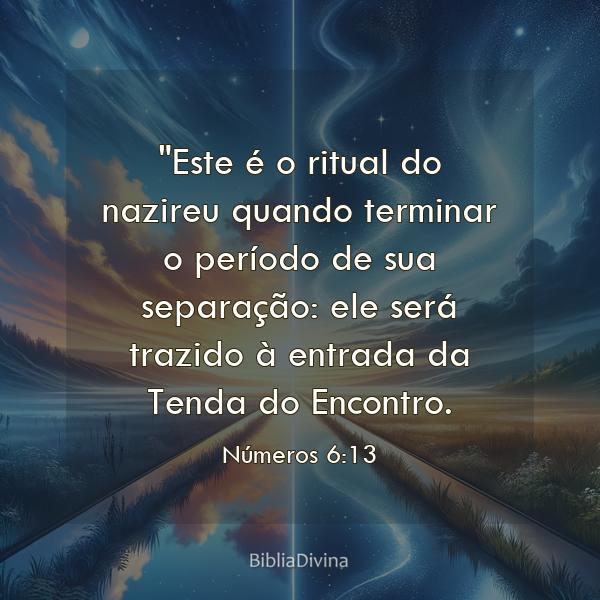 Números 6:13