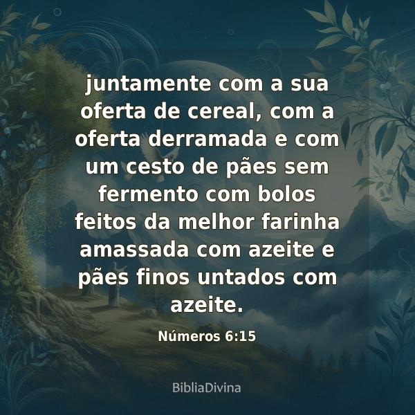 Números 6:15