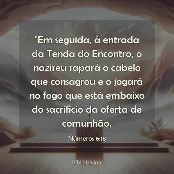 Números 6:18