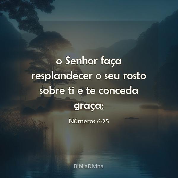 Números 6:25