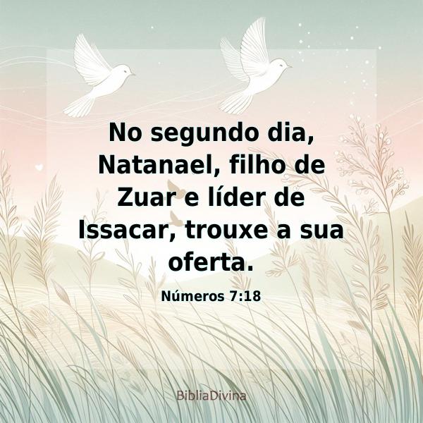 Números 7:18