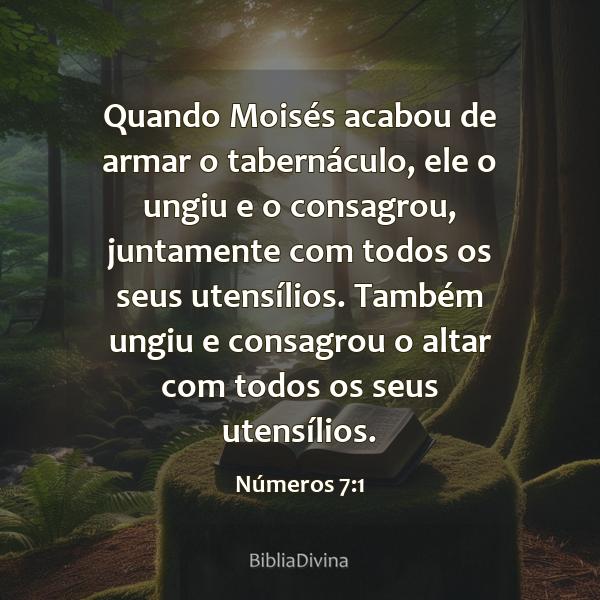 Números 7:1