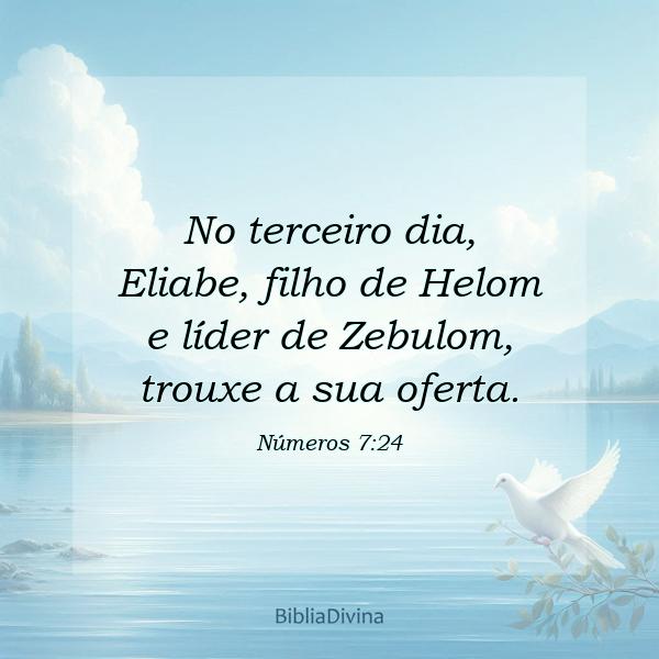 Números 7:24