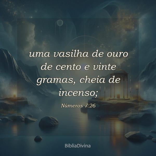 Números 7:26