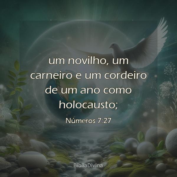 Números 7:27