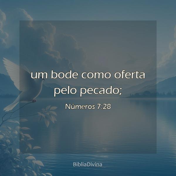 Números 7:28