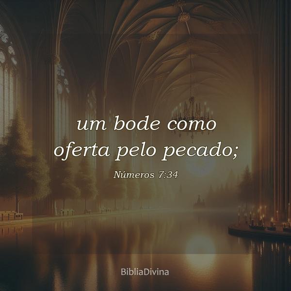 Números 7:34